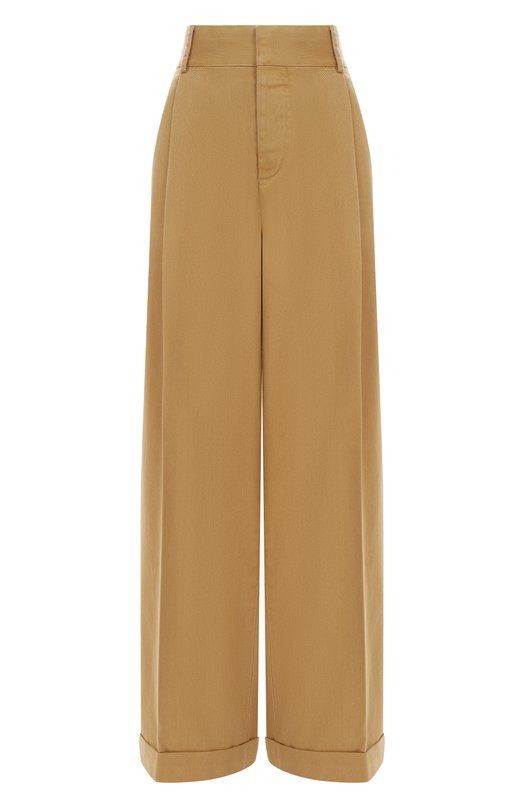Хлопковые брюки Dsquared2 S75KB0520/D35264 Бежевый S75KB0520/D35264