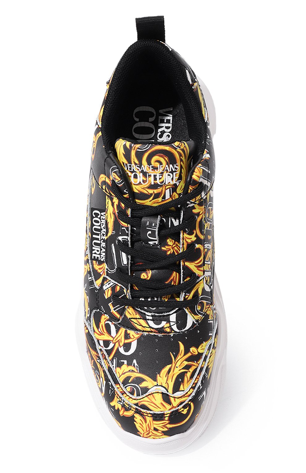 Кожаные кроссовки VERSACE JEANS COUTURE, арт. 74VA3SC2/ZP096, фото 6