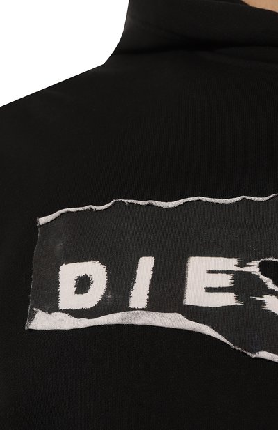 Хлопковое худи DIESEL, арт. A08528/0EJAA, фото 5