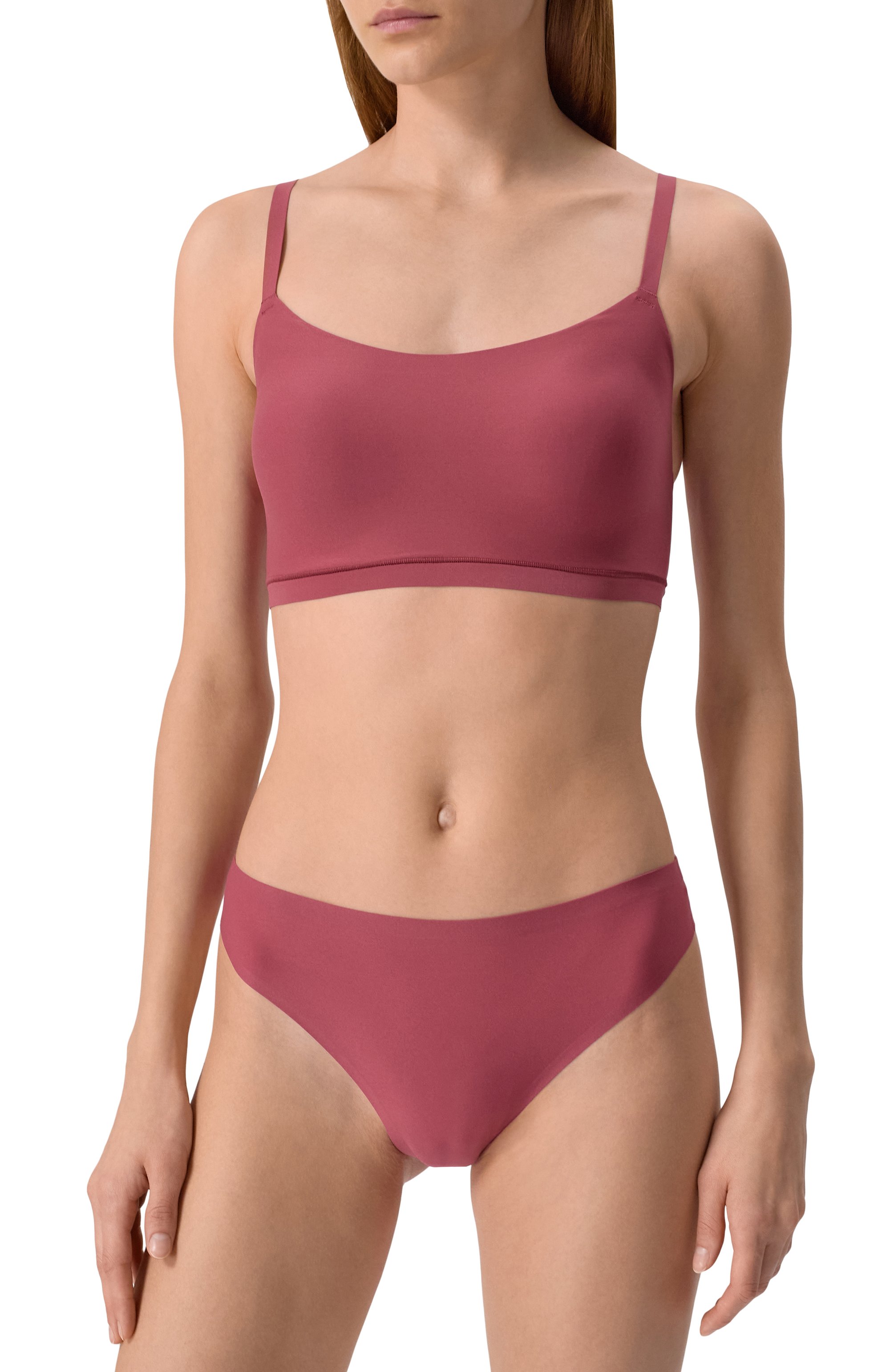 Бра-топ CHANTELLE бордового цвета по цене 8080 руб., арт. C16A20., фото 2 Бра-топ CHANTELLE, арт. C16A20., фото 2