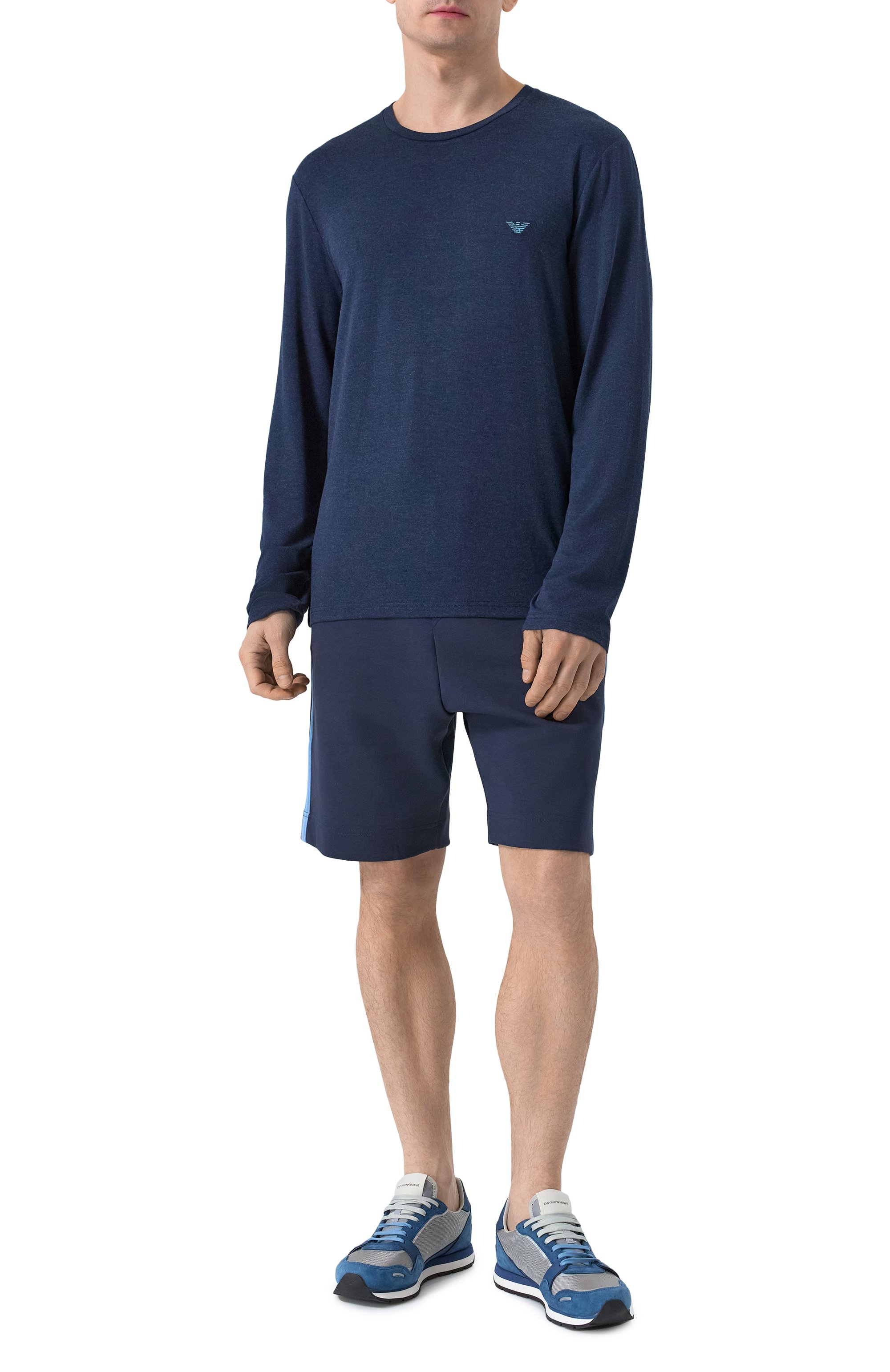 Лонгслив из вискозы EMPORIO ARMANI, арт. 111653/4F584, фото 2