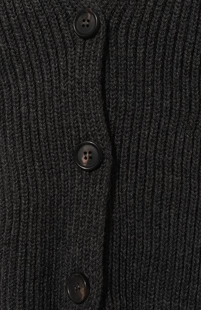 Жилет LESYANEBO серого цвета по цене 9400 руб., арт. ICONIC/KNIT008, фото 5 Жилет LESYANEBO, арт. ICONIC/KNIT008, фото 5