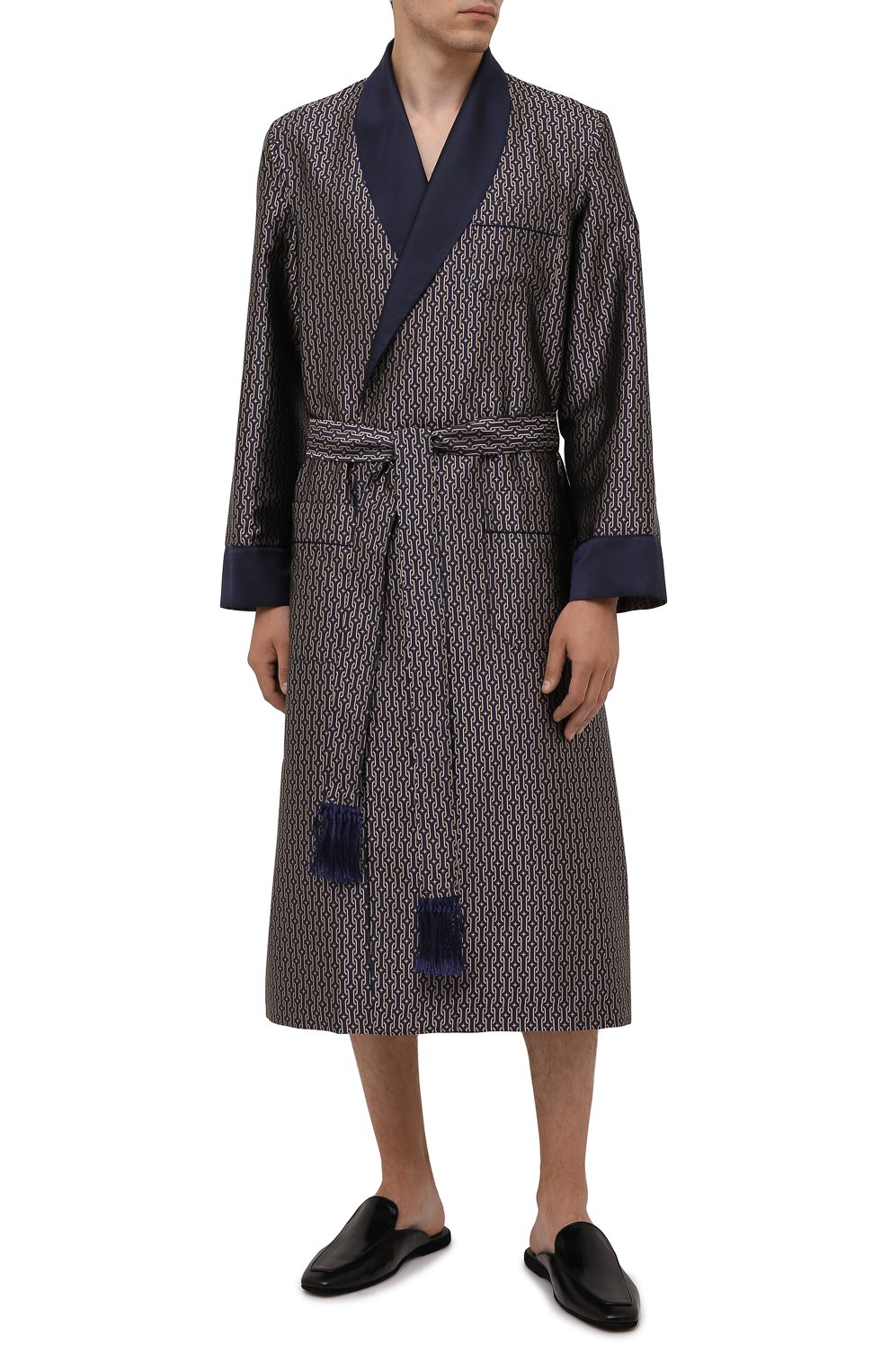 Шелковый халат DEREK ROSE, арт. 5535-VER0056, фото 2