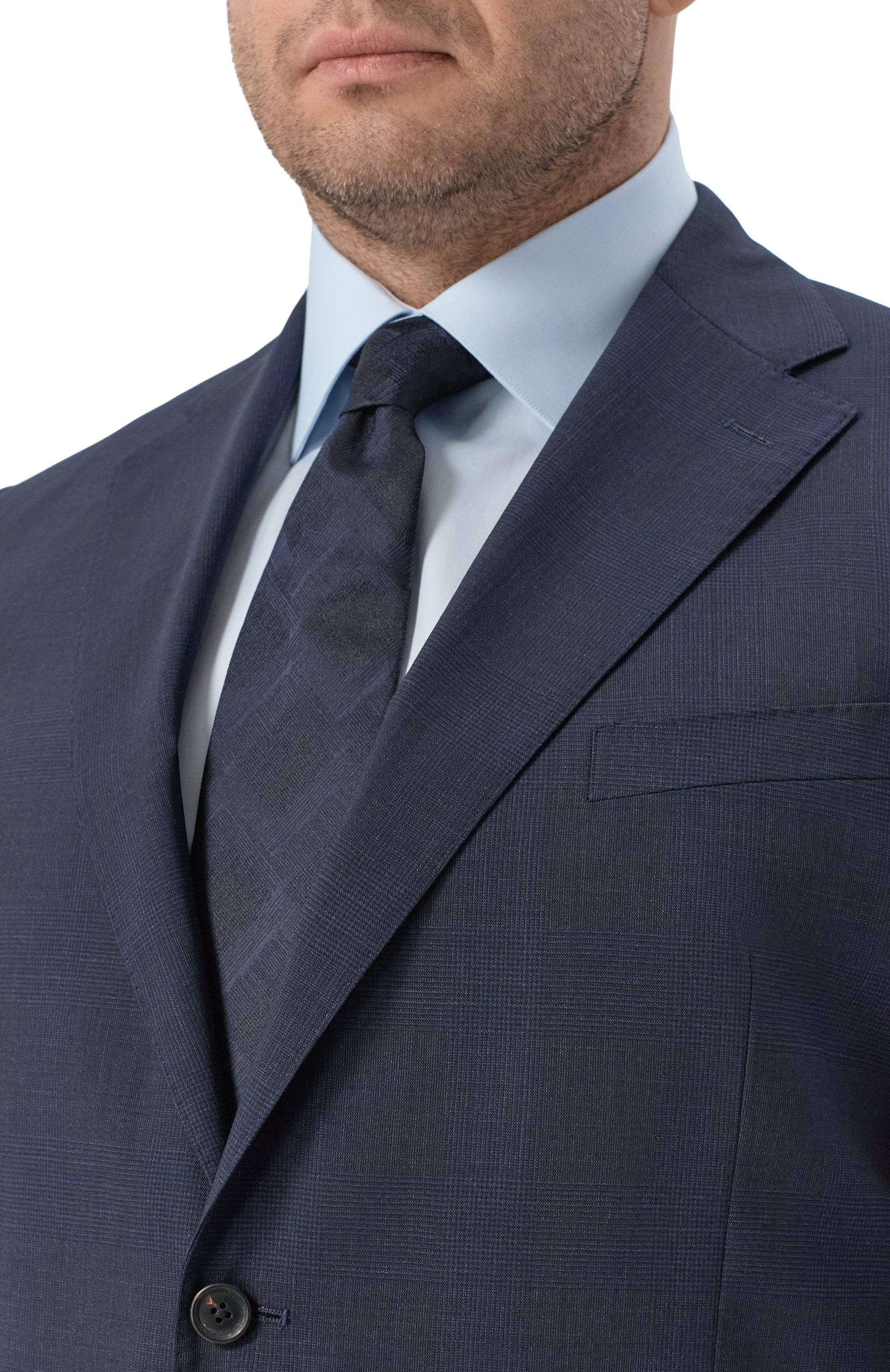 Шерстяной костюм CORNELIANI темно-синего цвета по цене 193500 руб., арт. 276008/2717466_SET, фото 6 Шерстяной костюм CORNELIANI, арт. 276008/2717466_SET, фото 6