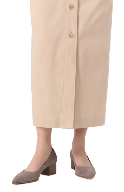 Замшевые туфли piper 45 GIANVITO ROSSI, арт. G22171.45RIC.CAMGREY, фото 3