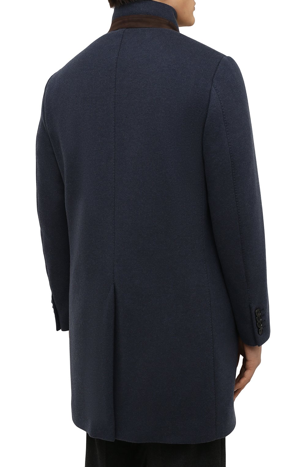 Кашемировое пальто с подкладкой из нутрии ZEGNA, арт. 277022/42PNS0, фото 4