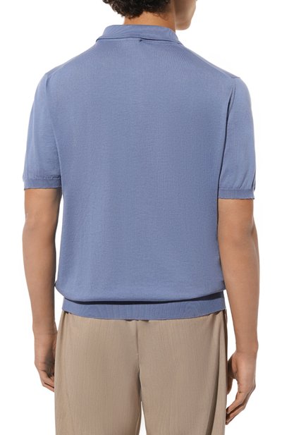 Хлопковое поло KITON, арт. UMKX33ZK2, фото 4