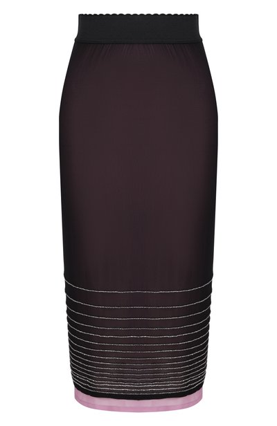 Женская шелковая юбка THE ATTICO, арт. 261WCS00330/EMB032RA