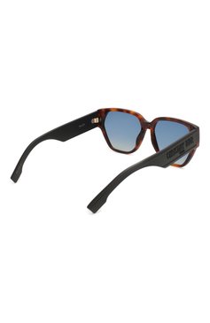 Женские солнцезащитные очки DIOR EYEWEAR коричневого цвета, арт. DI0RID1 086 | Фото 4 (Re-sync: On; Региональные ограничения белый список (Axapta Mercury): RU; Тип очков: С/з; Оптика Гендер: оптика-женское; Очки форма: Прямоугольные)