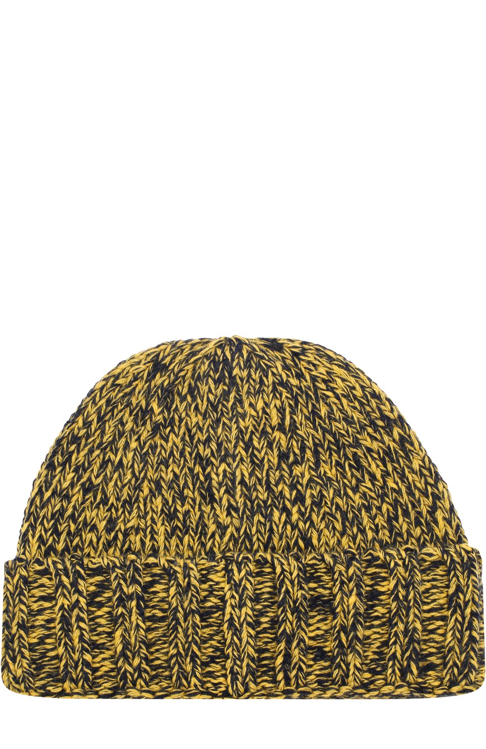 Шерстяная шапка фактурной вязки с логотипом бренда STONE ISLAND, арт. 6915N07C1, фото 2