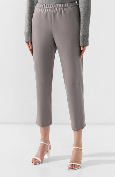 Кожаные брюки DROME, арт. DPD1384P/D400P, фото 3