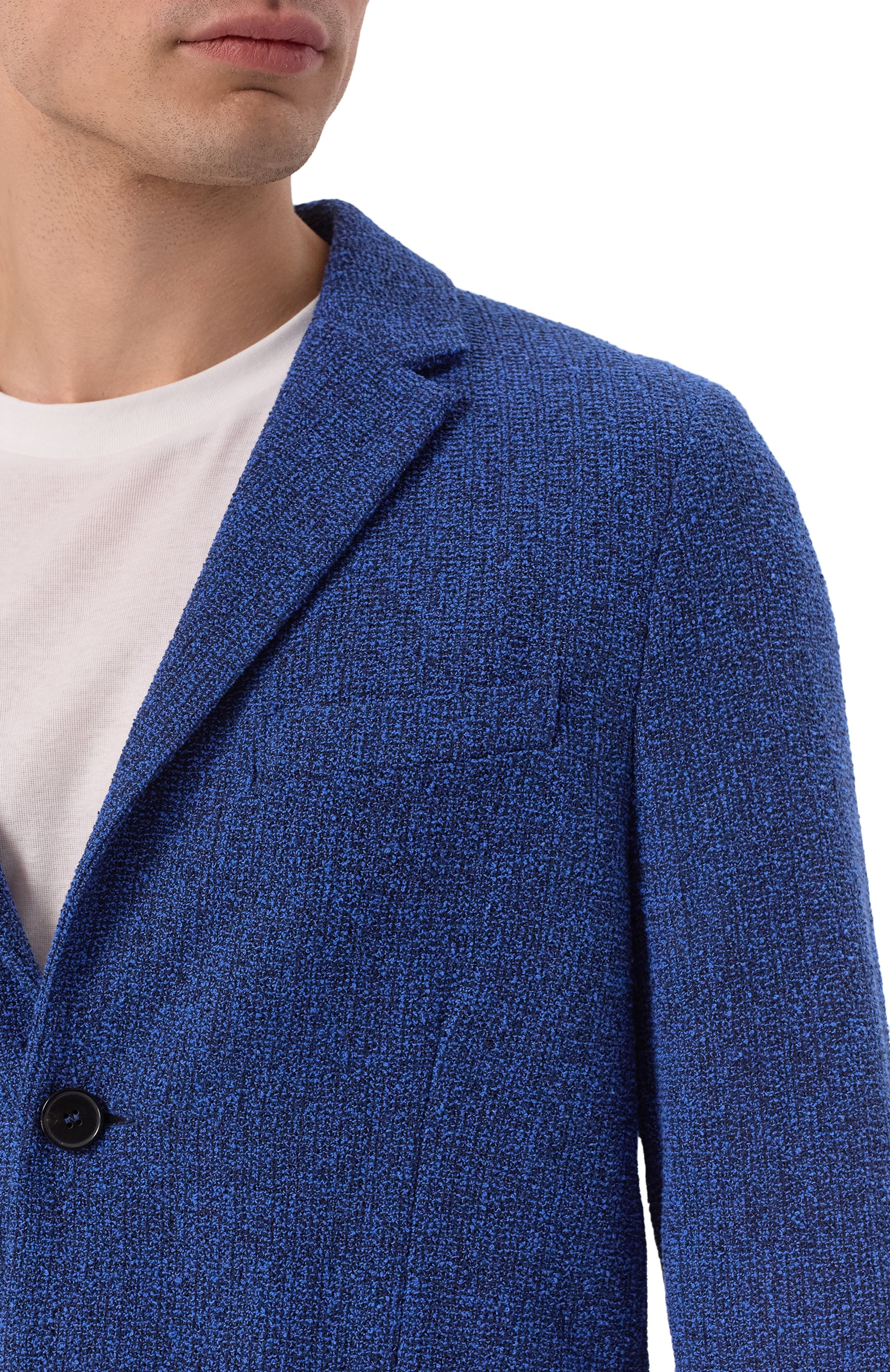 Хлопковый пиджак HARRIS WHARF LONDON, арт. C8Z22PXE, фото 7