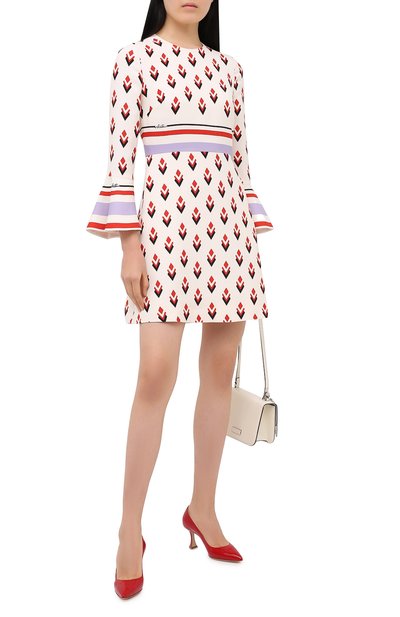 Платье из шерсти и шелка VALENTINO, арт. UB3VASP15LK, фото 2