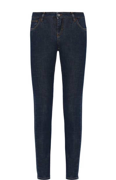 Женские джинсы с контрастной прострочкой DOLCE & GABBANA, арт. FTAH7D/G981B