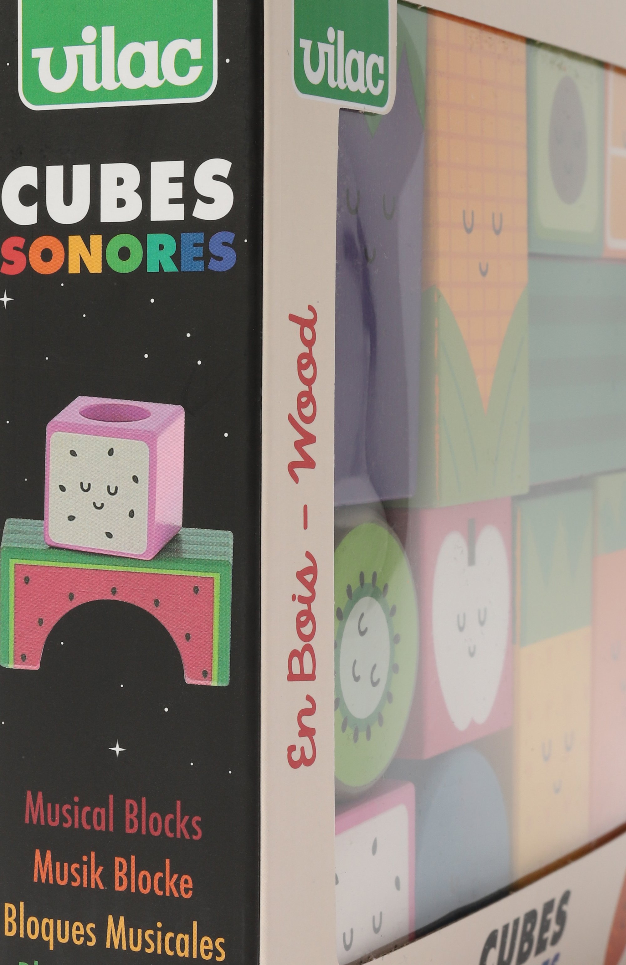 Игрушка кубики со звуками VILAC, арт. 7414, фото 3