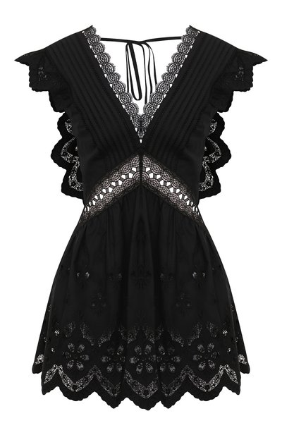 Хлопковый топ SELF-PORTRAIT, арт. SS20-053T, фото 1