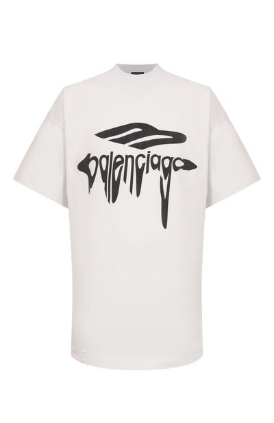 Хлопковая футболка BALENCIAGA, арт. 787349/TRVS8