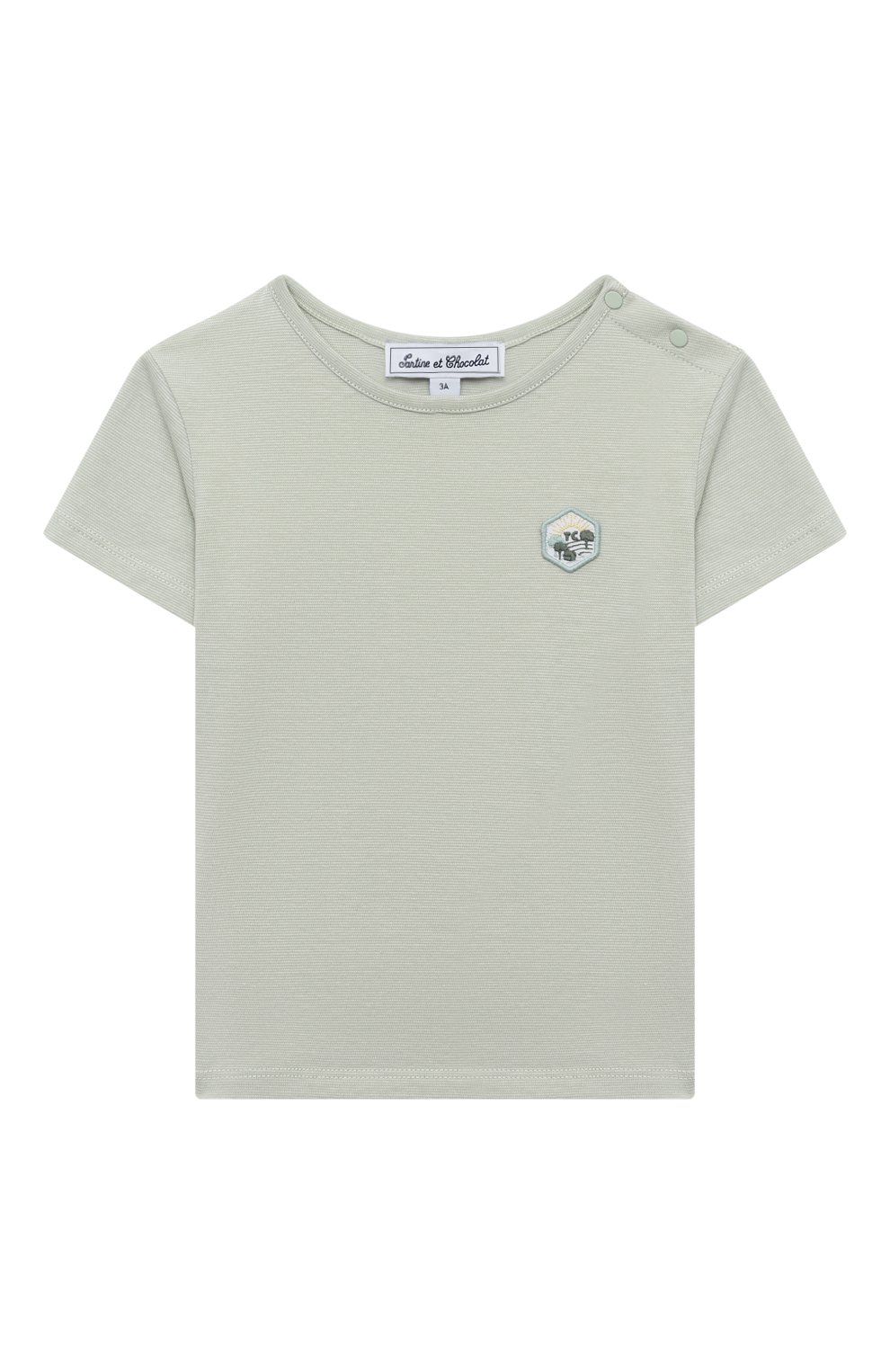 Хлопковая футболка TARTINE ET CHOCOLAT, арт. TY10041/18M-3A, фото 1