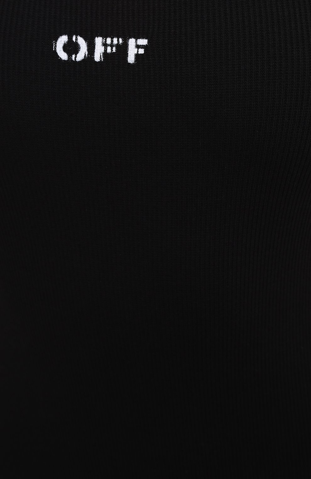 Хлопковое боди OFF-WHITE, арт. 0WDD026R21FAB001, фото 5