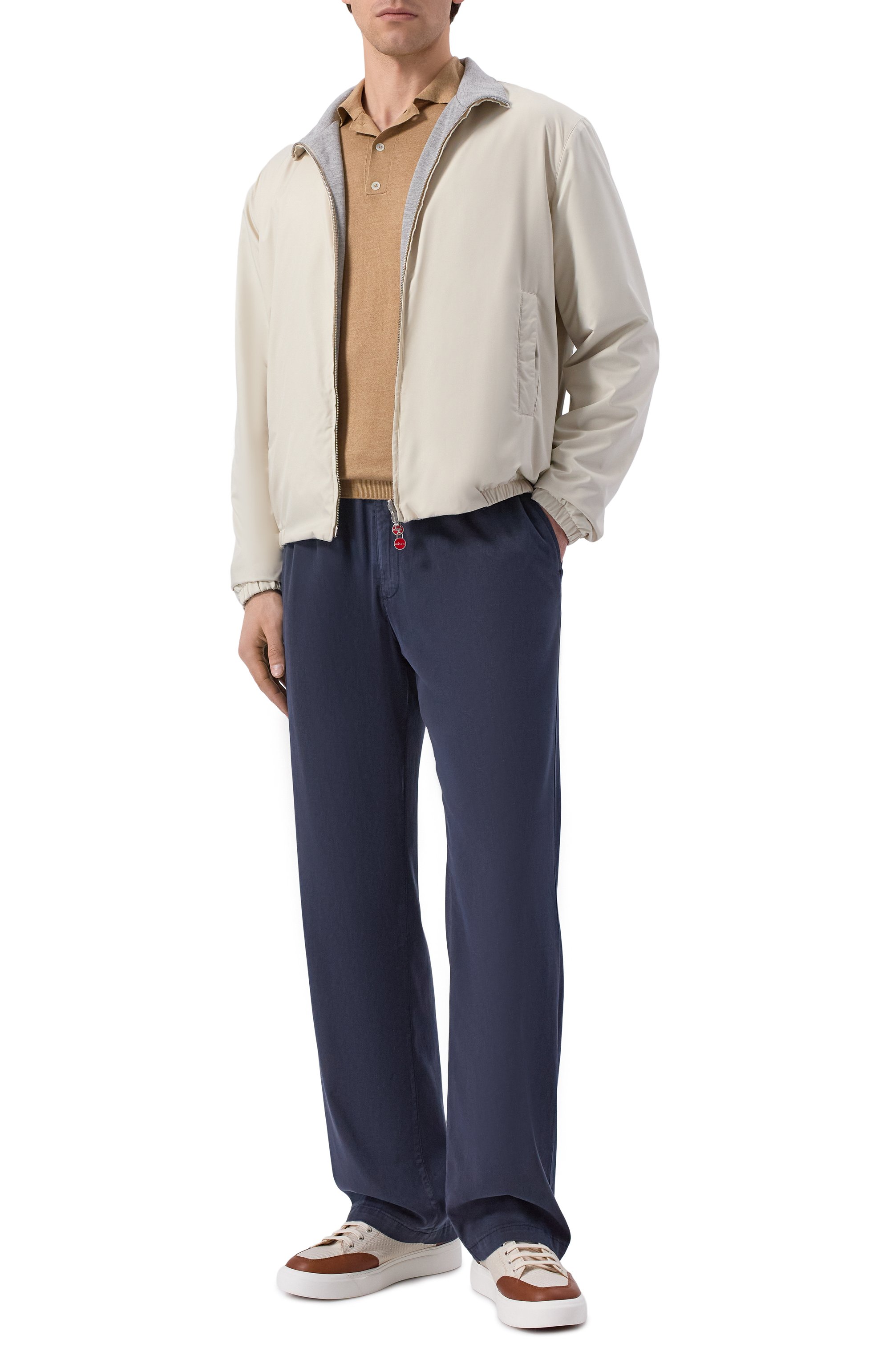 Брюки из лиоцелла KITON, арт. UPR003LK0606H, фото 2