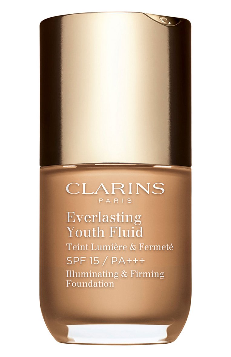 Устойчивый тональный флюид everlasting youth fluid spf 15, оттенок 111 (30ml) CLARINS  цвета, арт. 80053014 | Фото 1 (Статус проверки: Проверена категория; Региональные ограничения белый список (Axapta Mercury): Не проставлено; Нос: Не проставлено; Финишное покрытие: Сатиновый; SPF фильтр: Низкий (5-20))