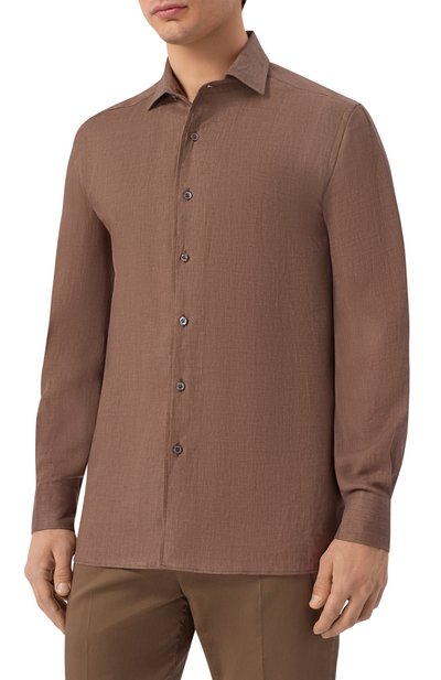 Льняная рубашка CORNELIANI, арт. 27P213/2711334, фото 3