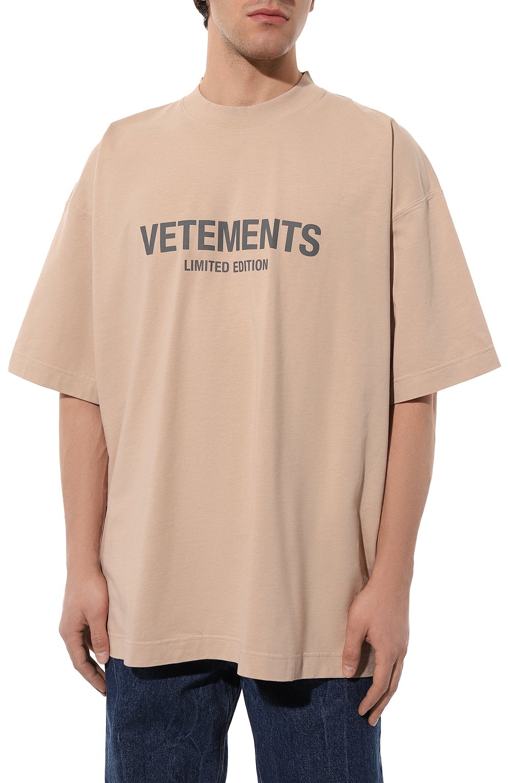 Хлопковая футболка VETEMENTS, арт. UE63TR680X, фото 7