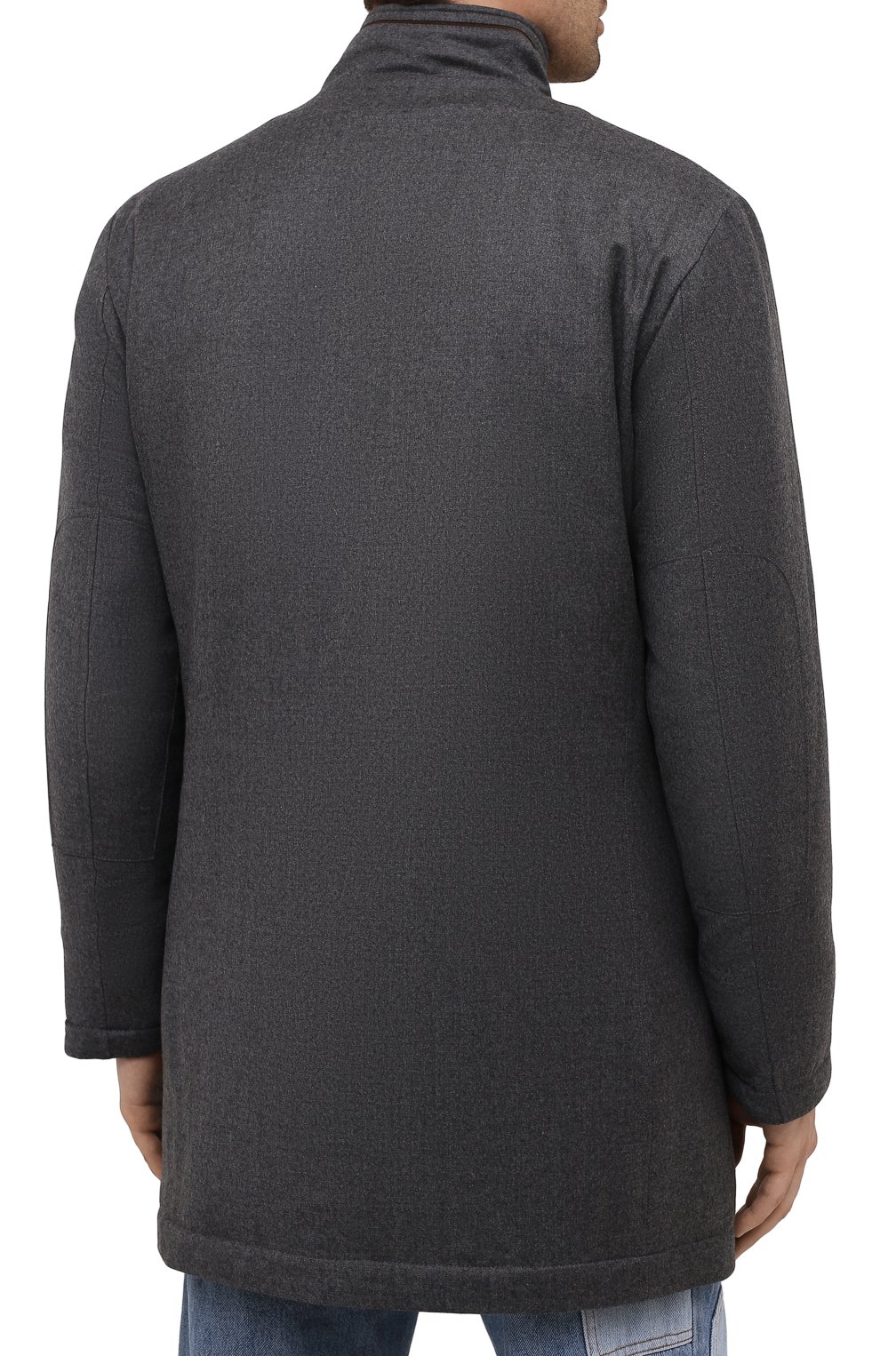 Пальто из шерсти и кашемира KIRED темно-серого цвета по цене 124500 руб., арт. WP0RDW7006001000, фото 4 Пальто из шерсти и кашемира KIRED, арт. WP0RDW7006001000, фото 4