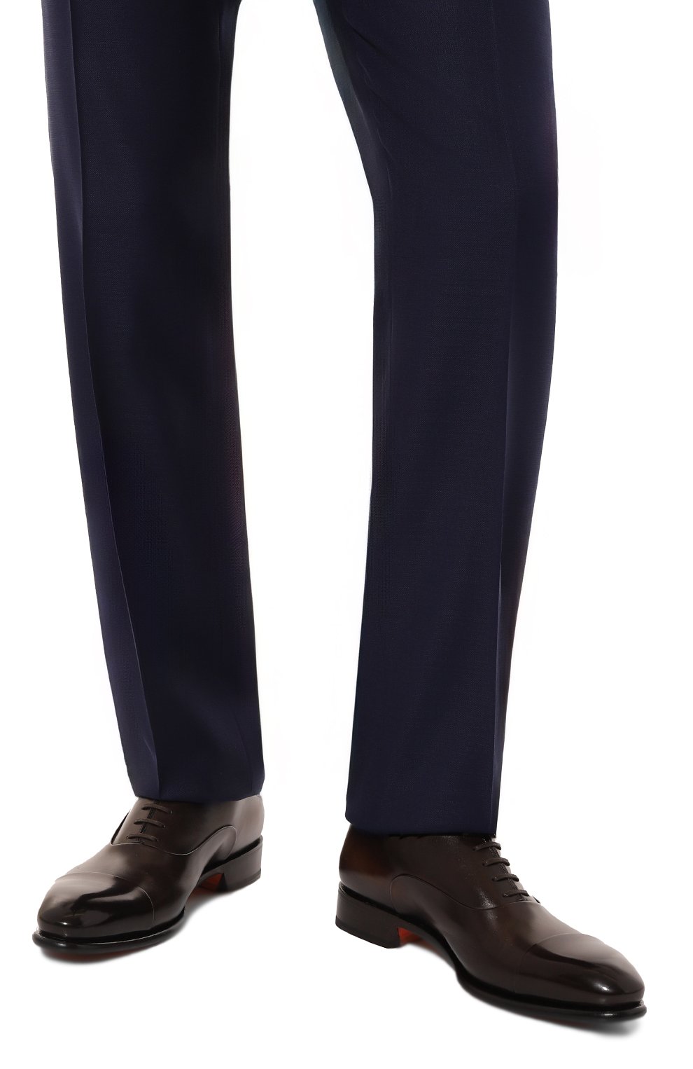 Кожаные оксфорды carter SANTONI, арт. MCCG12621MC1HVSY, фото 3