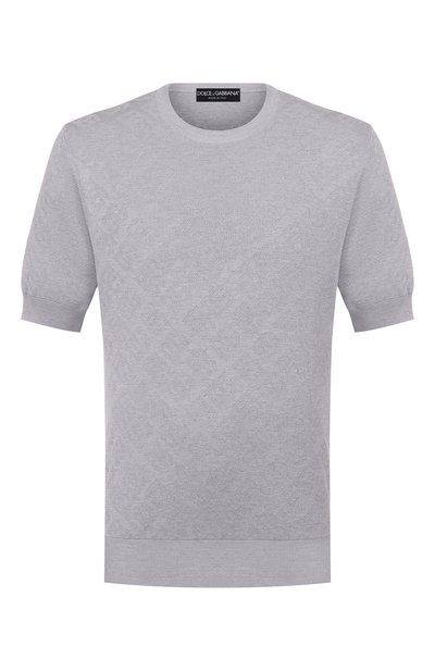 Мужской шелковый джемпер DOLCE & GABBANA, арт. GXX03T/JBS09