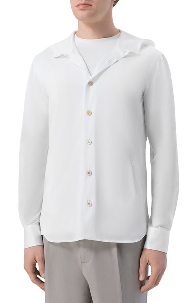 Хлопковая рубашка KITON, арт. UMCMARH09665, фото 3