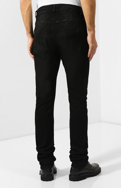 Джинсы 11 BY BORIS BIDJAN SABERI, арт. P1C/F-1472/DYE USED FELT, фото 4