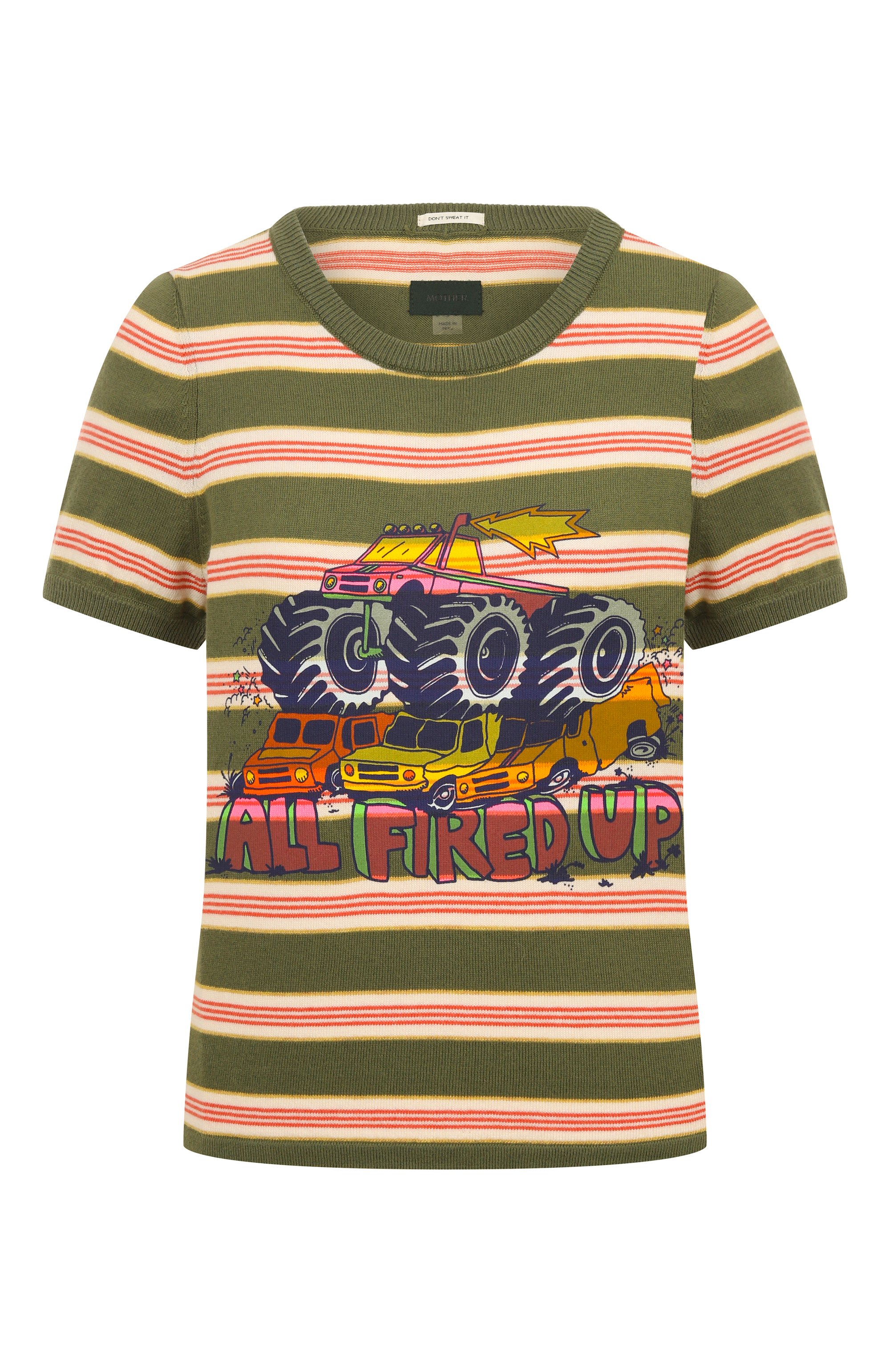 Хлопковый пуловер MOTHER, арт. 81976-1840/THE ITTY BITTY SC00P, фото 1