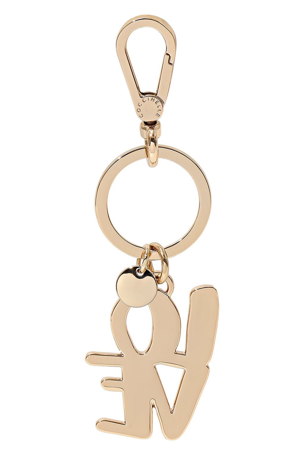 Брелок COCCINELLE золотого цвета по цене 4800 руб., арт. E2 PG6 41 03 01, фото 2 Брелок COCCINELLE, арт. E2 PG6 41 03 01, фото 2