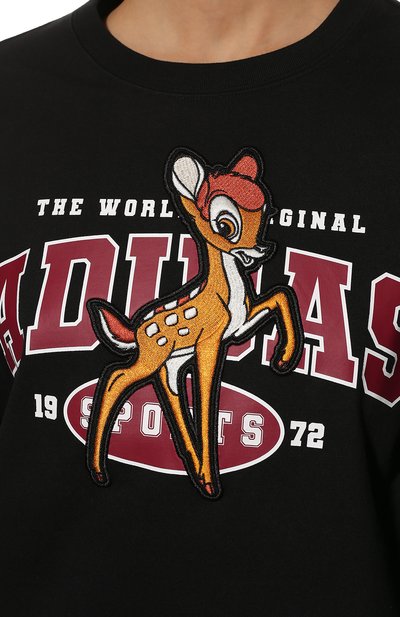 Хлопковый лонгслив ADIDAS ORIGINALS, арт. HE4782, фото 5