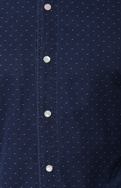 Джинсовая рубашка KITON, арт. UMCMARH0722703, фото 5