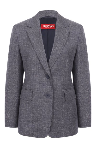 Женский жакет из шерсти и вискозы MAX MARA STUDIO, арт. H0DEIDA