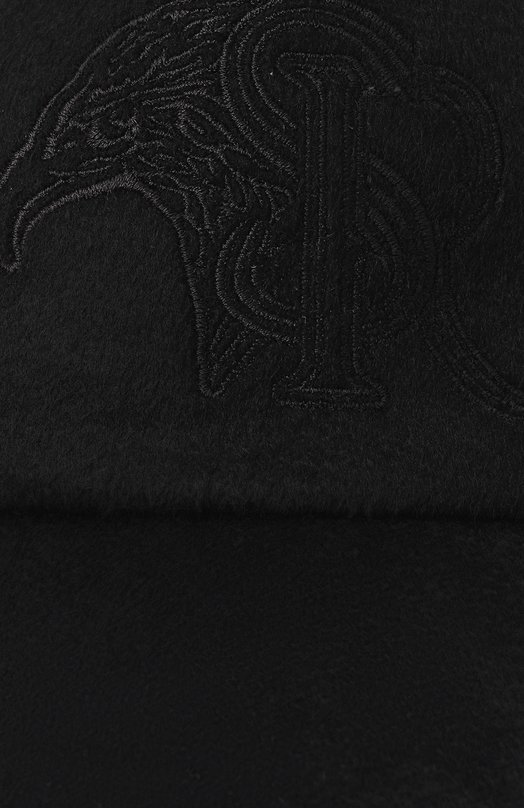 Кашемировая бейсболка Stefano Ricci MCV23NC02B/CA10 Чёрный  MCV23NC02B/CA10 Фото 4
