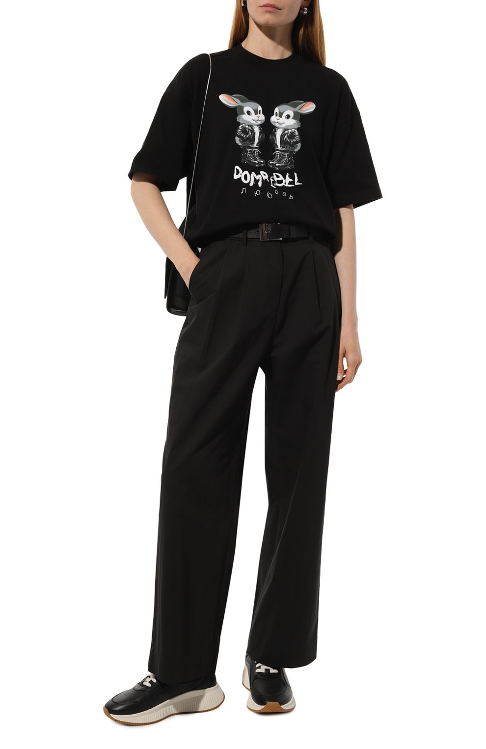 Хлопковая футболка DOMREBEL, арт. MISSCHIEF/T-SHIRT, фото 2