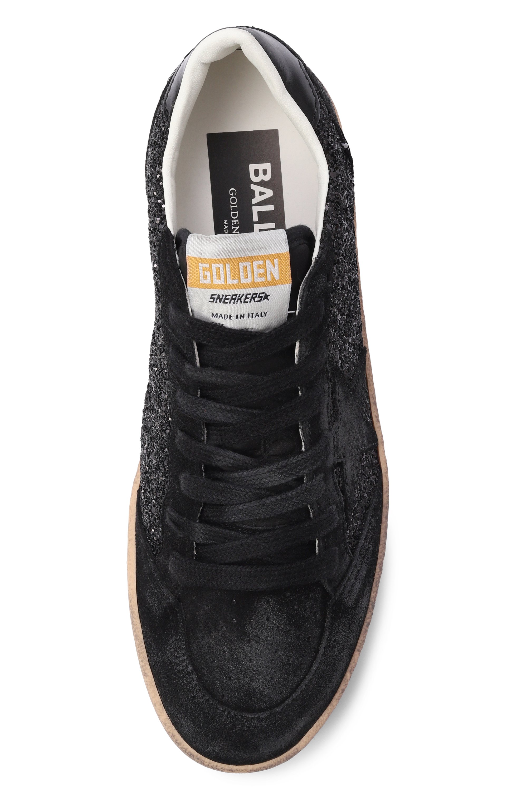 Комбинированные кеды ballstar GOLDEN GOOSE DELUXE BRAND, арт. GWF00117.F003989, фото 6