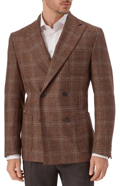 Шерстяной пиджак CORNELIANI, арт. 26X009-2616212, фото 3