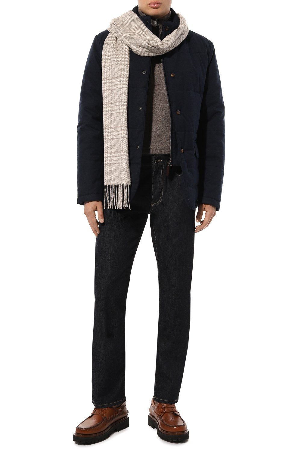 Шарф из шелка и кашемира PIACENZA CASHMERE 1733, арт. URAS/83649, фото 3