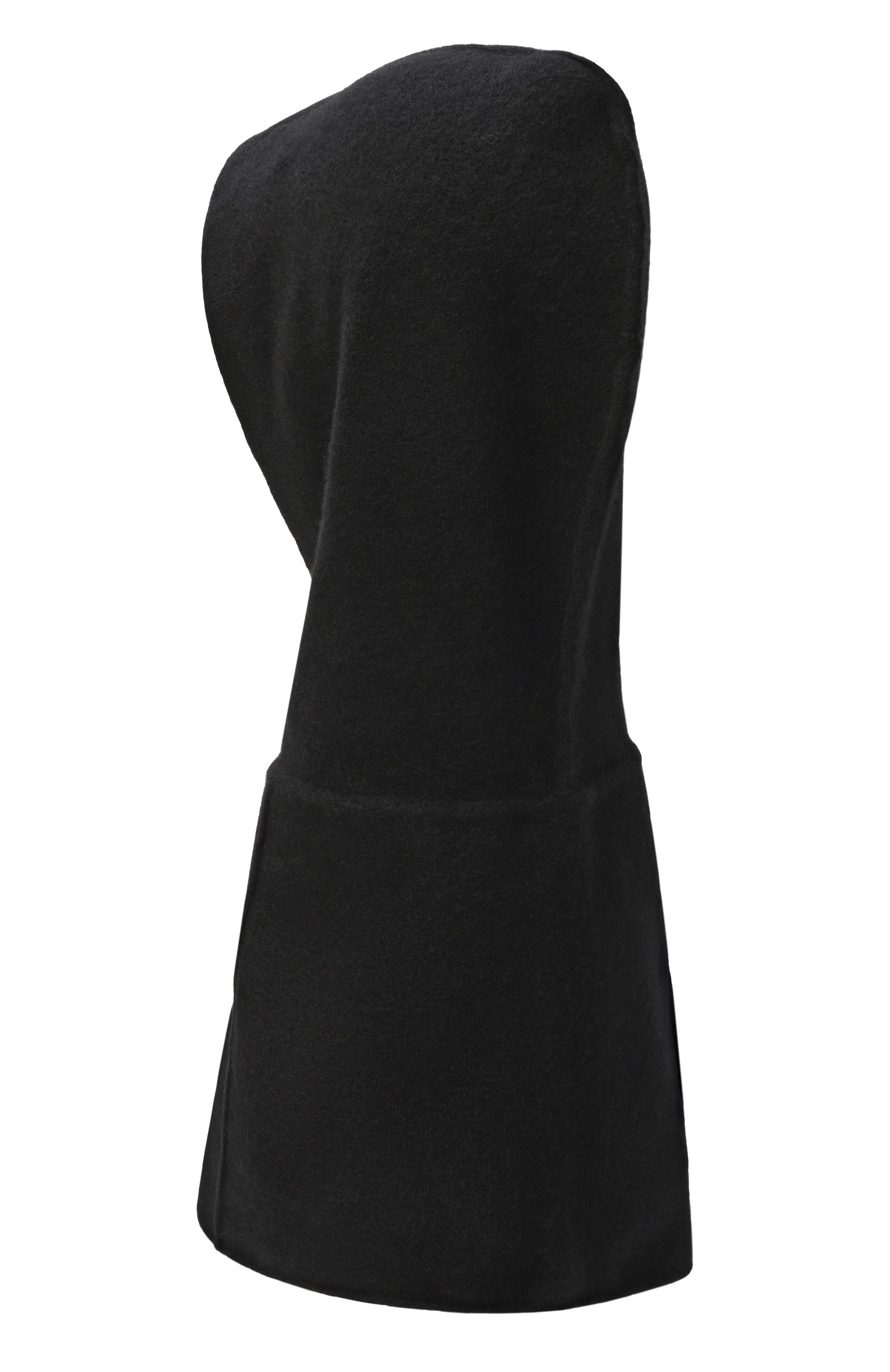 Шерстяной капор ISABEL BENENATO черного цвета по цене 49250 руб., арт. GK41F25, фото 2 Шерстяной капор ISABEL BENENATO, арт. GK41F25, фото 2