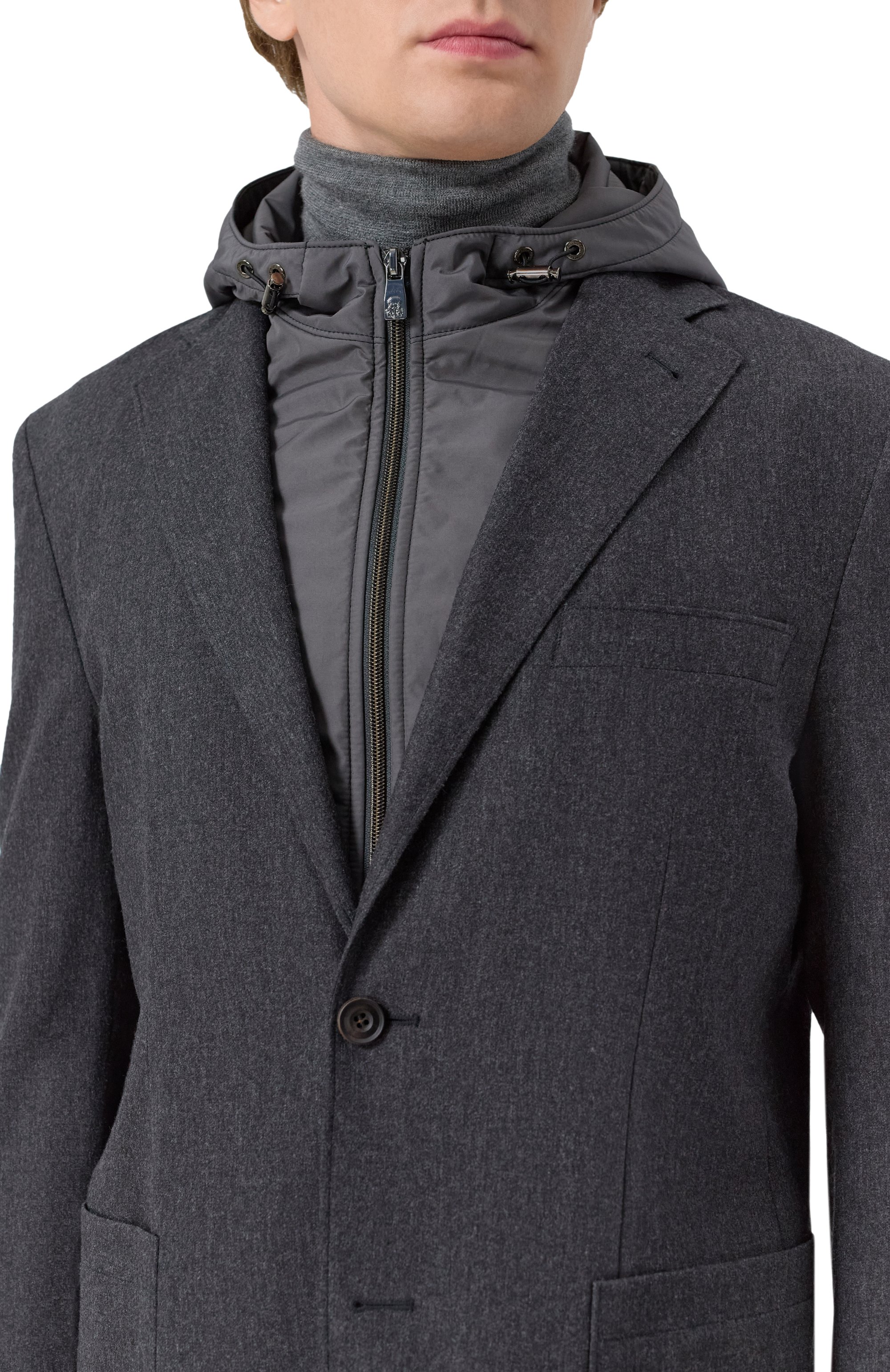 Пиджак из шерсти и кашемира CORNELIANI, арт. 266537-2618535, фото 6