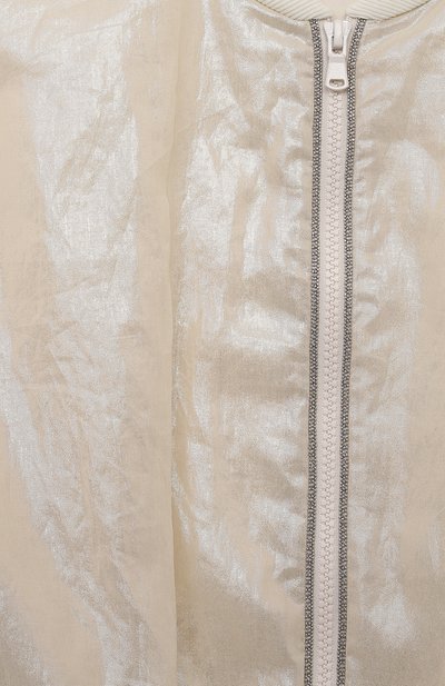 Хлопковый бомбер BRUNELLO CUCINELLI, арт. BL9500424C, фото 3