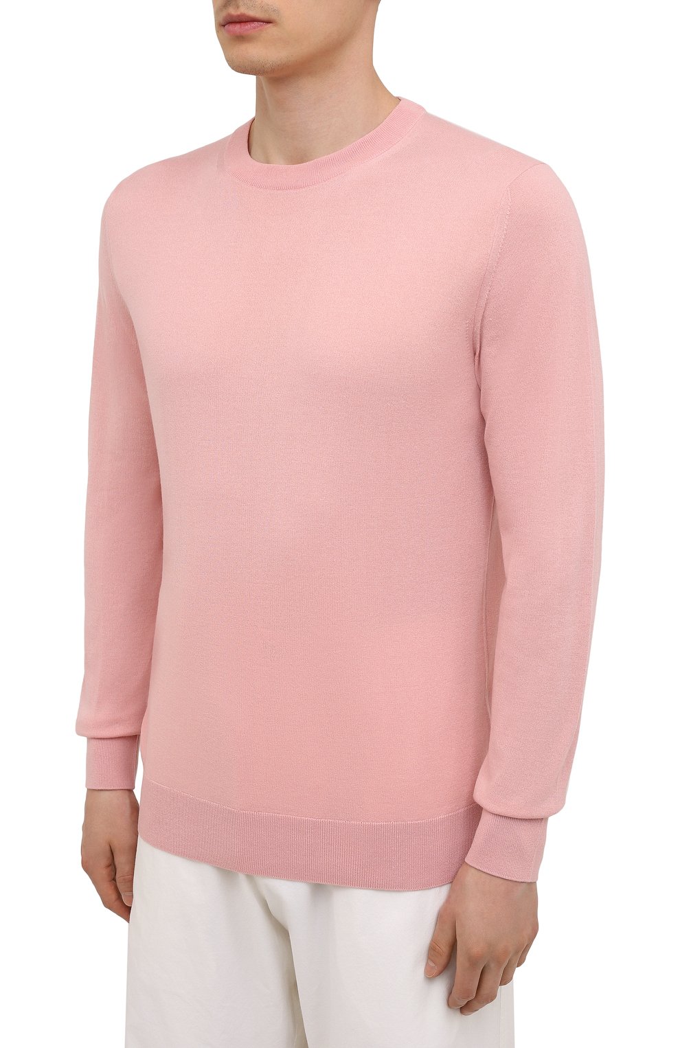 Джемпер из шерсти викуньи LORO PIANA розового цвета по цене 519500 руб., арт. FAL6624/VVIC, фото 3 Джемпер из шерсти викуньи LORO PIANA, арт. FAL6624/VVIC, фото 3