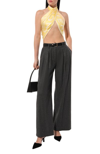 Шелковый платок GIVENCHY желтого цвета по цене 42450 руб., арт. GW9090/SR508, фото 2 Шелковый платок GIVENCHY, арт. GW9090/SR508, фото 2