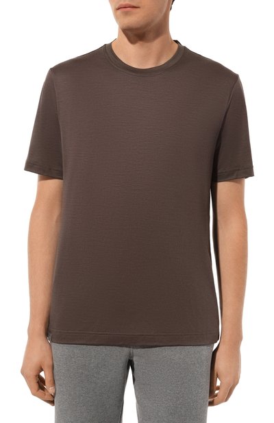 Шерстяная футболка CAPOBIANCO, арт. 17M660.JE00., фото 3