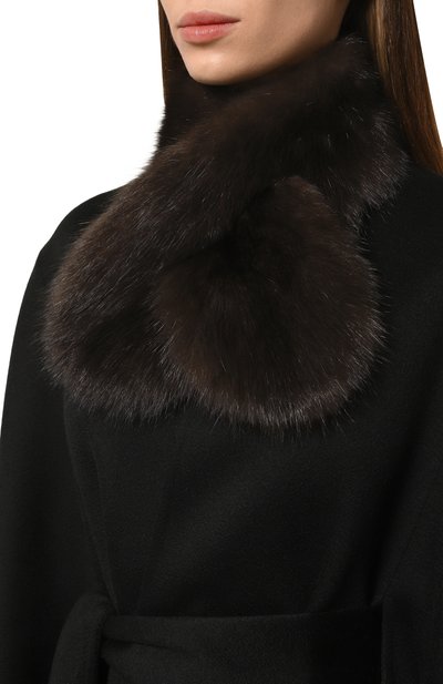 Шарф из меха соболя BLACK SABLE, арт. BS-006S, фото 2