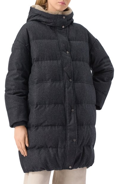 Шерстяной пуховик BRUNELLO CUCINELLI, арт. M038P9703, фото 3